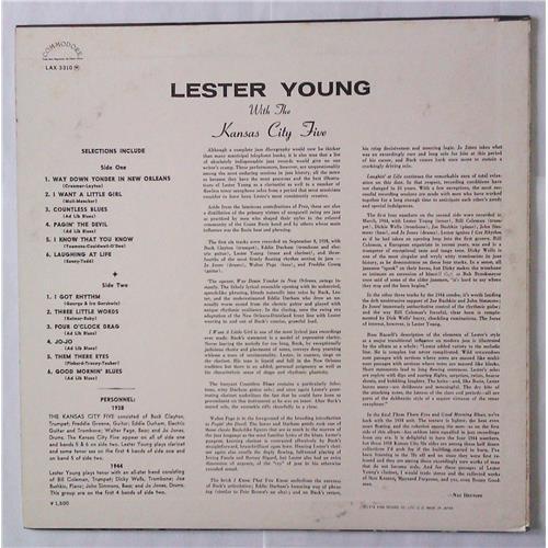 Картинка  Виниловые пластинки  Lester Young – Lester Young With The Kansas City Five / LAX 3310 в  Vinyl Play магазин LP и CD   04611 1 