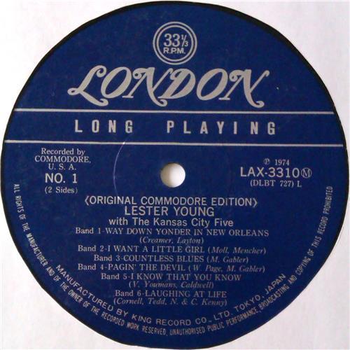 Картинка  Виниловые пластинки  Lester Young – Lester Young With The Kansas City Five / LAX 3310 в  Vinyl Play магазин LP и CD   04611 4 