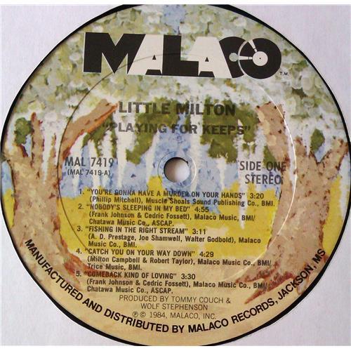Картинка  Виниловые пластинки  Little Milton – Playing For Keeps / MAL-7419 в  Vinyl Play магазин LP и CD   05507 2 