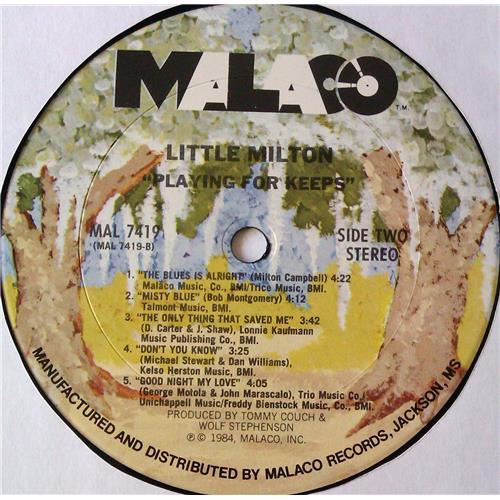  Vinyl records  Little Milton – Playing For Keeps / MAL-7419 picture in  Vinyl Play магазин LP и CD  05507  3 