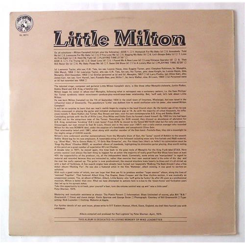  Vinyl records  Little Milton – Raise A Little Sand / RL 0011 picture in  Vinyl Play магазин LP и CD  05506  1 