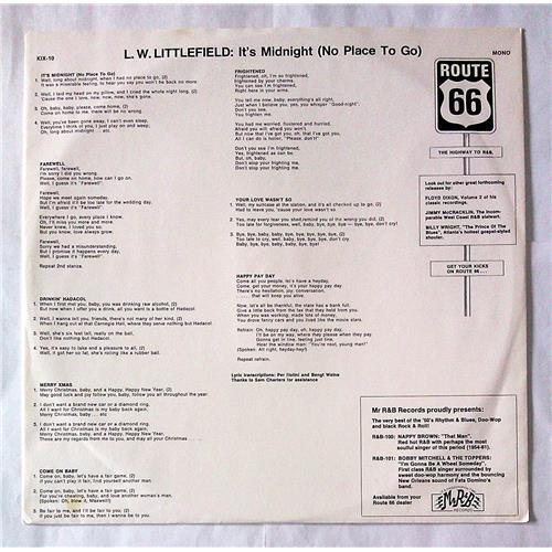  Vinyl records  Little Willie Littlefield – It's Midnight / KIX-10 picture in  Vinyl Play магазин LP и CD  07065  2 