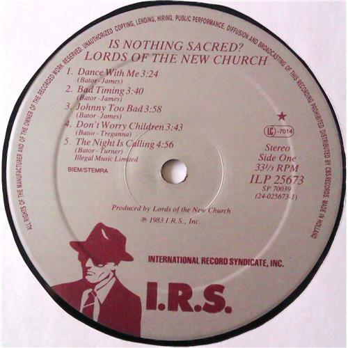 Картинка  Виниловые пластинки  Lords Of The New Church – Is Nothing Sacred? / ILP 25673 в  Vinyl Play магазин LP и CD   04646 4 