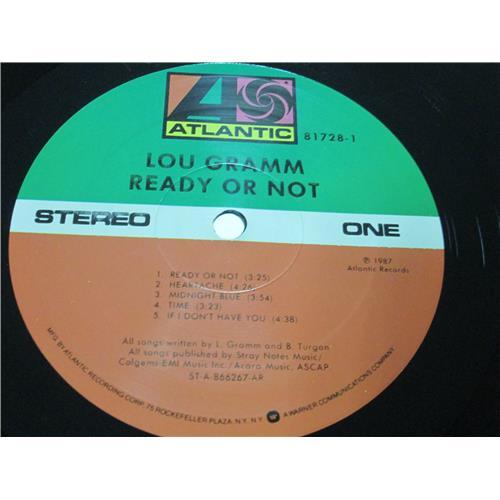  Vinyl records  Lou Gramm – Ready Or Not / 7  81728-1 picture in  Vinyl Play магазин LP и CD  01791  4 