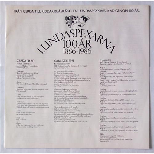 Картинка  Виниловые пластинки  Lundaspexarna – Lundaspexarna 100 Ar 1886-1986 / LSX 86-100 в  Vinyl Play магазин LP и CD   05810 4 