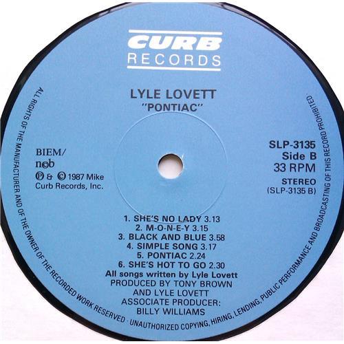 Картинка  Виниловые пластинки  Lyle Lovett – Pontiac / SLP-3135 в  Vinyl Play магазин LP и CD   06035 3 
