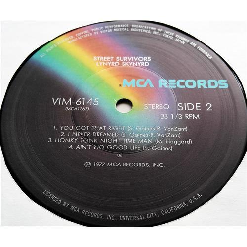 Картинка  Виниловые пластинки  Lynyrd Skynyrd – Street Survivors / VIM-6145 в  Vinyl Play магазин LP и CD   07599 7 