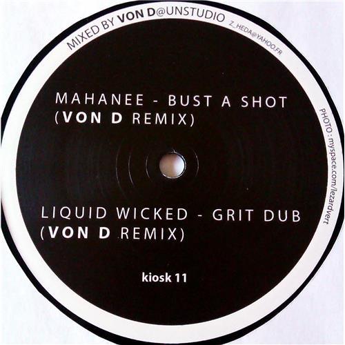 Картинка  Виниловые пластинки  Mahanee / Liquid Wicked – Bust A Shot / Grit Dub (Von D Remixes) / Kiosk 11 в  Vinyl Play магазин LP и CD   07101 2 