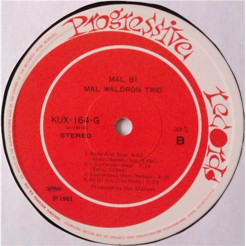  Vinyl records  Mal Waldron Trio – Mal 81 / KUX-164-G picture in  Vinyl Play магазин LP и CD  04524  4 