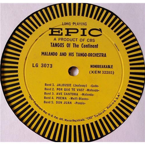Картинка  Виниловые пластинки  Malando And His Tango Orchestra – Tangos Of The Continent / LG 3073 в  Vinyl Play магазин LP и CD   05675 2 