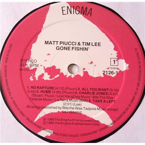 Картинка  Виниловые пластинки  Matt Piucci & Tim Lee – Gone Fishin' - Can't Get Lost When You're Goin' Nowhere / 2126-1 в  Vinyl Play магазин LP и CD   06734 2 