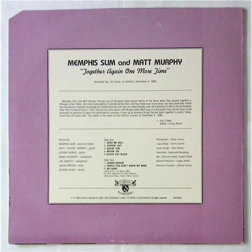 Картинка  Виниловые пластинки  Memphis Slim And Matt Murphy – Together Again One More Time / ANT0003 в  Vinyl Play магазин LP и CD   05447 1 