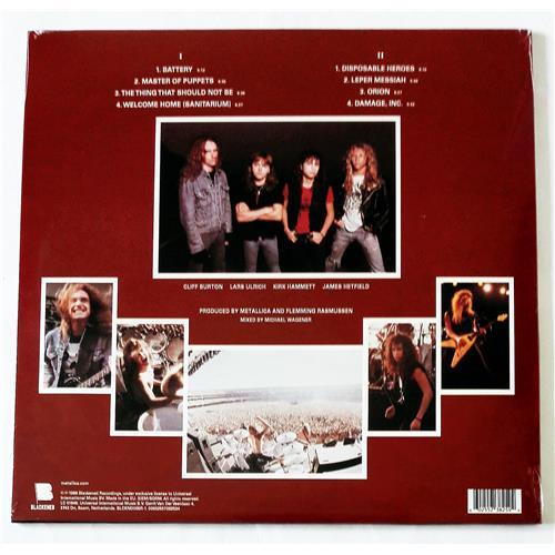 Картинка  Виниловые пластинки  Metallica – Master Of Puppets / BLCKND005R-1 / Sealed в  Vinyl Play магазин LP и CD   08979 1 