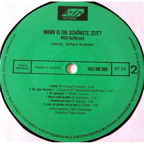 Vinyl records  MGV Raiffeisen – Wann Is Die Schonste Zeit / HAS VM 090 picture in  Vinyl Play магазин LP и CD  06950  3 