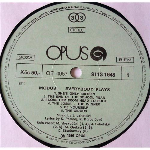  Vinyl records  Modus – Everybody Plays / 9113 1648 picture in  Vinyl Play магазин LP и CD  05915  2 