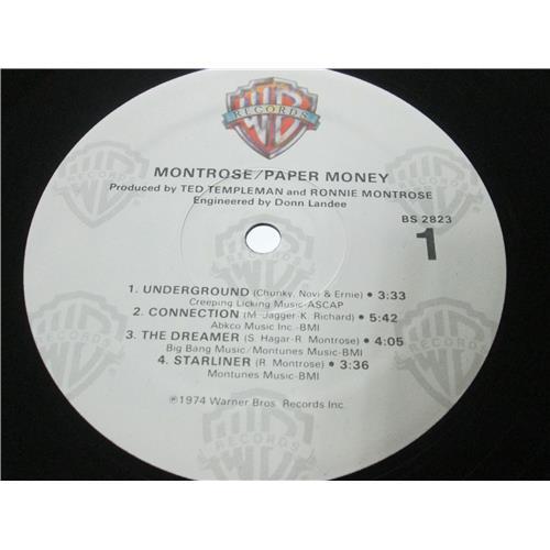  Vinyl records  Montrose – Paper Money / BS 2823 picture in  Vinyl Play магазин LP и CD  00511  2 