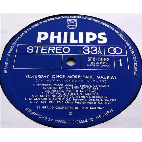 Картинка  Виниловые пластинки  Paul Mauriat – Yesterday Once More / SFX-5092 в  Vinyl Play магазин LP и CD   07426 4 