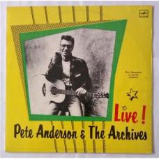 Pete Anderson & The Archives – Live! / C60 29351 005