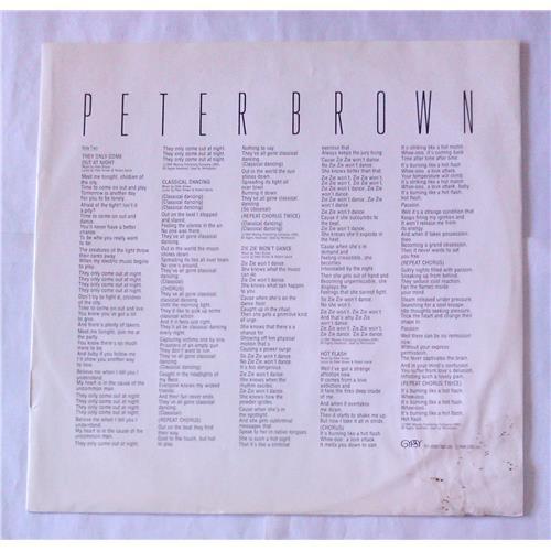 Картинка  Виниловые пластинки  Peter Brown – Snap / CBS 26182 в  Vinyl Play магазин LP и CD   06556 3 