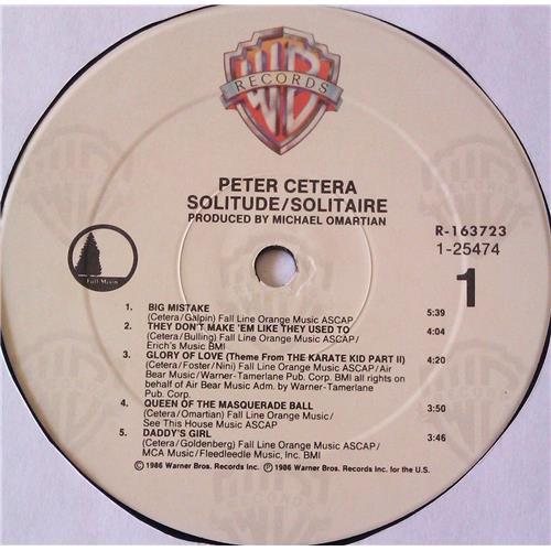 Картинка  Виниловые пластинки  Peter Cetera – Solitude / Solitaire / 1-25474 в  Vinyl Play магазин LP и CD   06933 4 