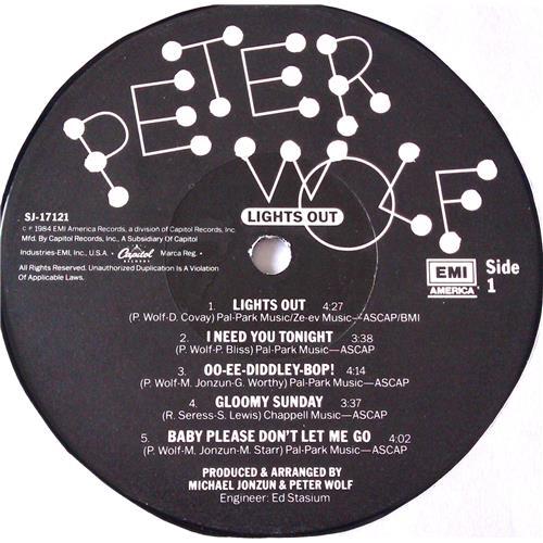 Картинка  Виниловые пластинки  Peter Wolf – Lights Out / SJ-17121 в  Vinyl Play магазин LP и CD   06988 4 