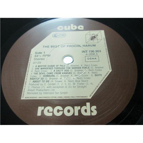 Картинка  Виниловые пластинки  Procol Harum – The Best Of Procol Harum / INT 136.303 в  Vinyl Play магазин LP и CD   03420 2 