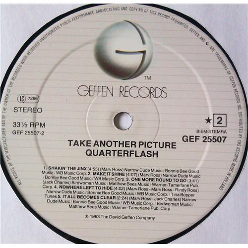 Картинка  Виниловые пластинки  Quarterflash – Take Another Picture / GEF 25507 в  Vinyl Play магазин LP и CD   05846 5 