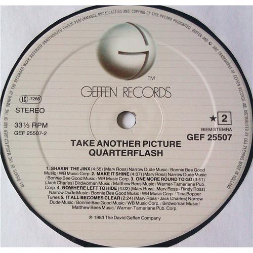 Картинка  Виниловые пластинки  Quarterflash – Take Another Picture / GEF 25507 в  Vinyl Play магазин LP и CD   05894 5 