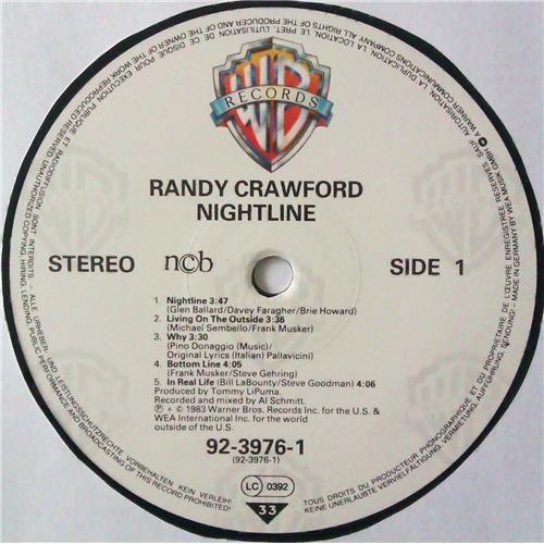 Картинка  Виниловые пластинки  Randy Crawford – Nightline / 92-3976-1 в  Vinyl Play магазин LP и CD   04458 2 