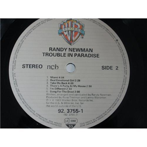  Vinyl records  Randy Newman – Trouble In Paradise / 92.3755-1 picture in  Vinyl Play магазин LP и CD  04957  5 