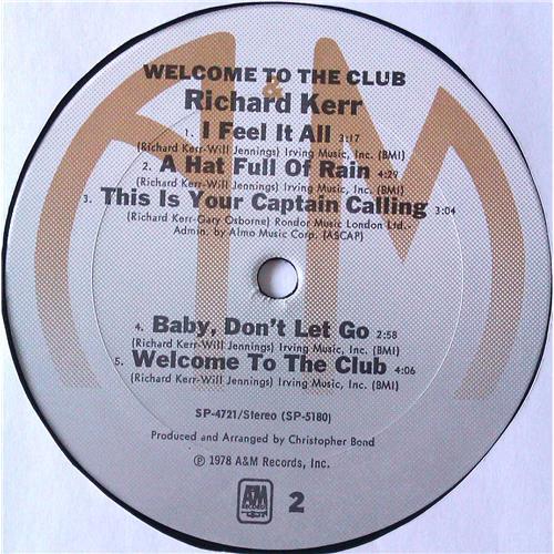  Vinyl records  Richard Kerr – Welcome To The Club / SP-4721 picture in  Vinyl Play магазин LP и CD  04996  5 