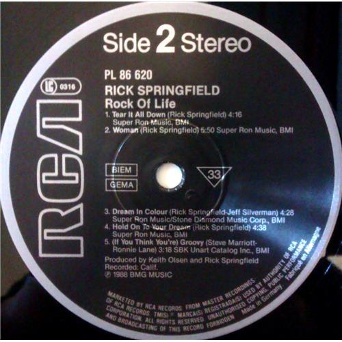 Картинка  Виниловые пластинки  Rick Springfield – Rock Of Life / PL86620 в  Vinyl Play магазин LP и CD   04370 5 