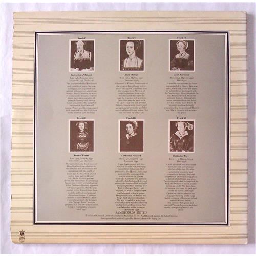 Картинка  Виниловые пластинки  Rick Wakeman – The Six Wives Of Henry VIII / AMLH 64361 в  Vinyl Play магазин LP и CD   06300 3 