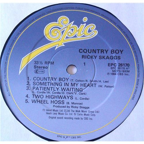  Vinyl records  Ricky Skaggs – Country Boy / EPC 26170 picture in  Vinyl Play магазин LP и CD  06701  2 