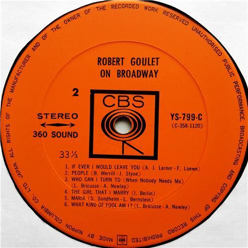 Картинка  Виниловые пластинки  Robert Goulet – On Broadway / YS-799-C в  Vinyl Play магазин LP и CD   07558 5 