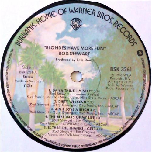 Картинка  Виниловые пластинки  Rod Stewart – Blondes Have More Fun / BSK 3261 в  Vinyl Play магазин LP и CD   04664 4 