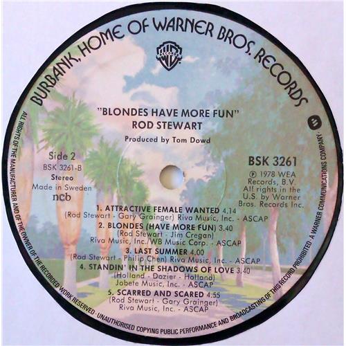 Картинка  Виниловые пластинки  Rod Stewart – Blondes Have More Fun / BSK 3261 в  Vinyl Play магазин LP и CD   04664 5 