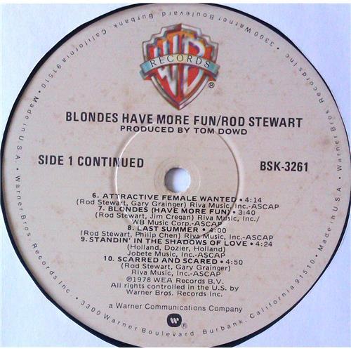 Картинка  Виниловые пластинки  Rod Stewart – Blondes Have More Fun / BSK-3261 в  Vinyl Play магазин LP и CD   05339 5 