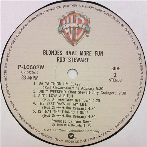 Картинка  Виниловые пластинки  Rod Stewart – Blondes Have More Fun / P-10602W в  Vinyl Play магазин LP и CD   04665 6 