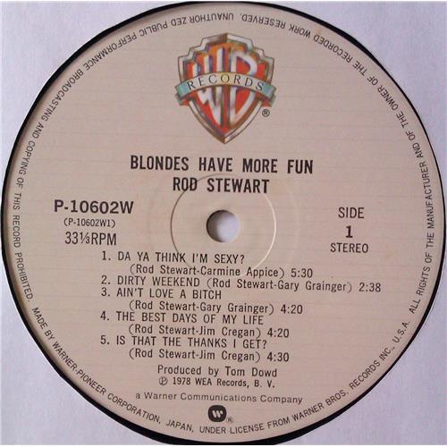 Картинка  Виниловые пластинки  Rod Stewart – Blondes Have More Fun / P-10602W в  Vinyl Play магазин LP и CD   05093 6 