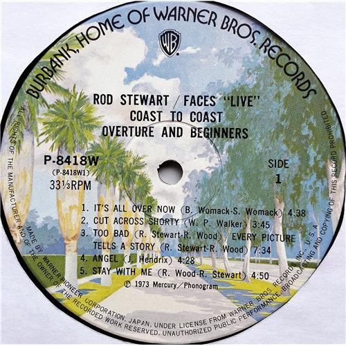 Картинка  Виниловые пластинки  Rod Stewart / Faces 'Live' – Coast To Coast - Overture And Beginners / P-8418W в  Vinyl Play магазин LP и CD   07601 8 