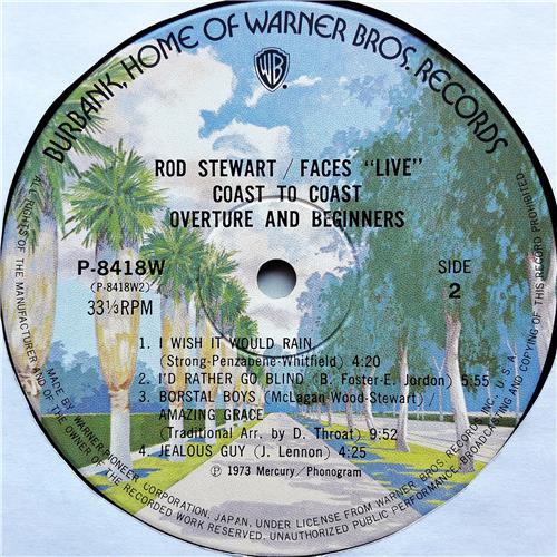 Картинка  Виниловые пластинки  Rod Stewart / Faces 'Live' – Coast To Coast - Overture And Beginners / P-8418W в  Vinyl Play магазин LP и CD   07601 9 