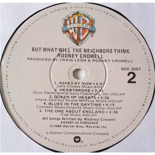 Картинка  Виниловые пластинки  Rodney Crowell – But What Will The Neighbors Think / BSK 3407 в  Vinyl Play магазин LP и CD   06730 5 