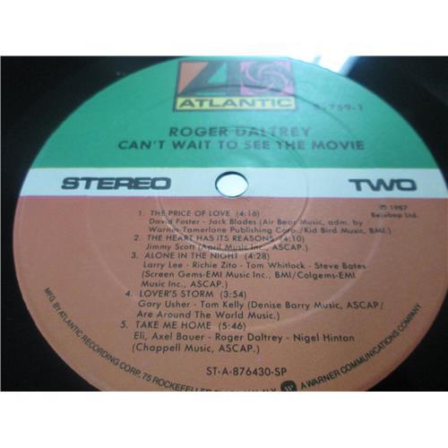 Картинка  Виниловые пластинки  Roger Daltrey – Can't Wait To See The Movie / 81759-1 в  Vinyl Play магазин LP и CD   03230 5 