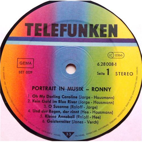 Картинка  Виниловые пластинки  Ronny – Portrait In Musik / 6.28008 DP в  Vinyl Play магазин LP и CD   06691 4 