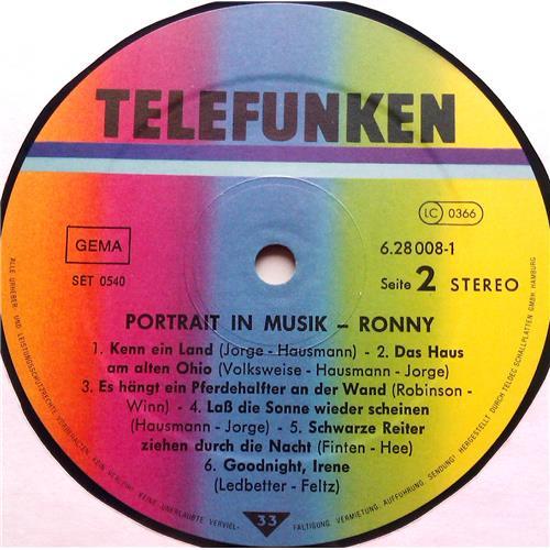 Картинка  Виниловые пластинки  Ronny – Portrait In Musik / 6.28008 DP в  Vinyl Play магазин LP и CD   06691 5 