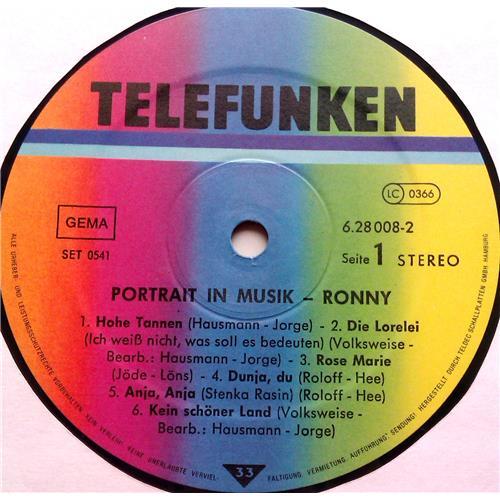  Vinyl records  Ronny – Portrait In Musik / 6.28008 DP picture in  Vinyl Play магазин LP и CD  06691  6 
