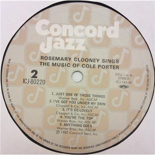 Картинка  Виниловые пластинки  Rosemary Clooney – Rosemary Clooney Sings The Music Of Cole Porter / ICJ-80220 в  Vinyl Play магазин LP и CD   04680 5 