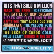 Rusty Draper With The David Carroll Orchestra – Hits That Sold A Million / MG 20499