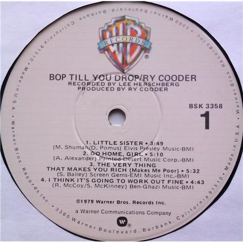  Vinyl records  Ry Cooder – Bop Till You Drop / BSK 3358 picture in  Vinyl Play магазин LP и CD  06222  2 